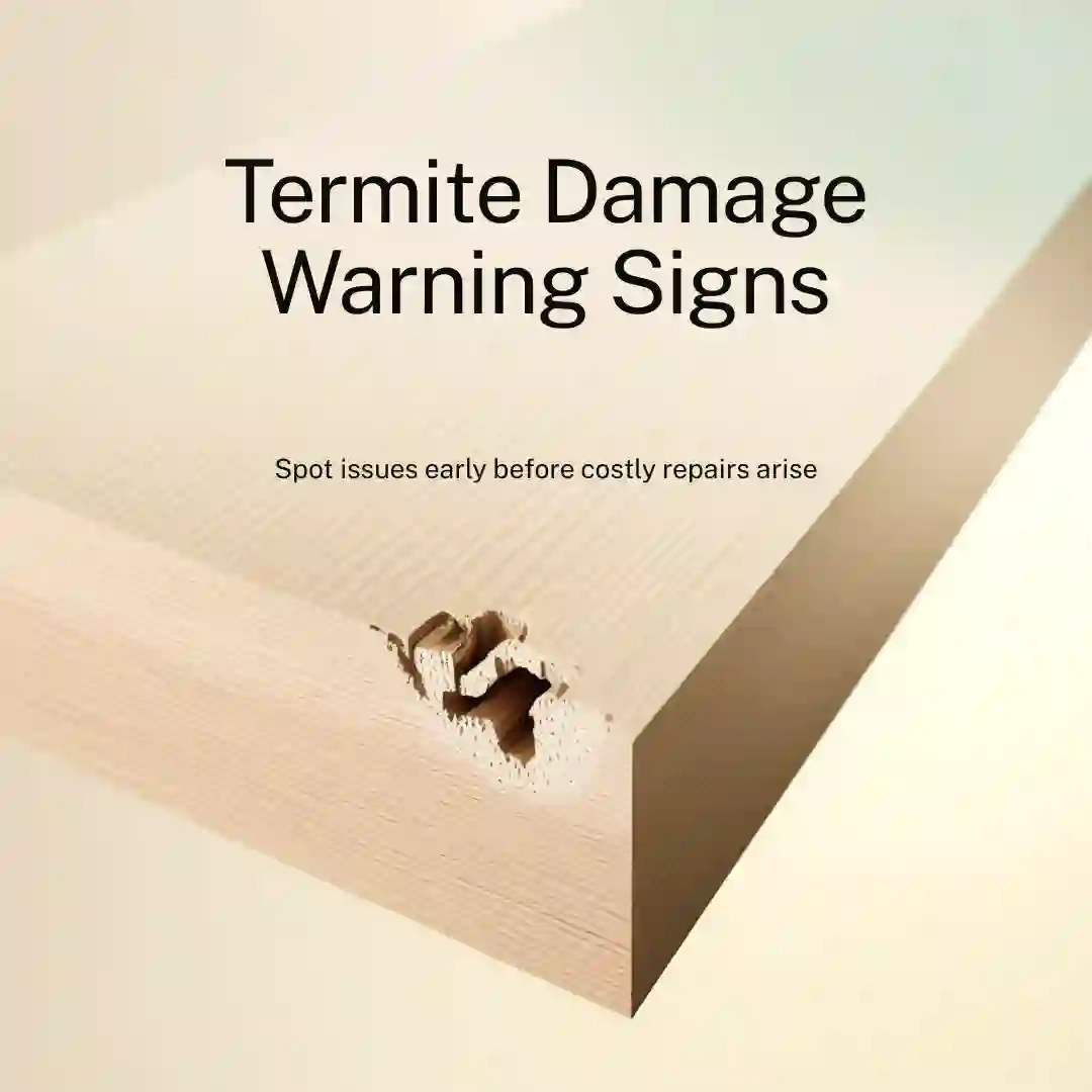 DIY termite treatment attempt on Wisconsin home — why professional inspection matters for subterranean termites