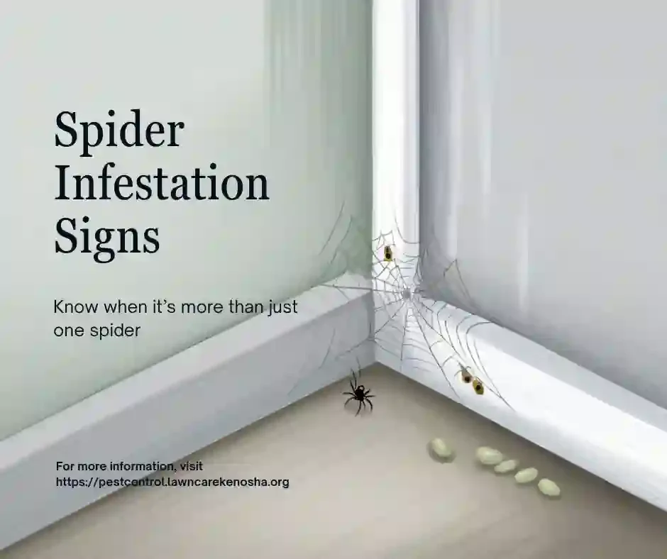 Spider mite infestation on Wisconsin houseplant — fine webbing and stippled leaf damage caused by Tetranychus urticae, not house spiders